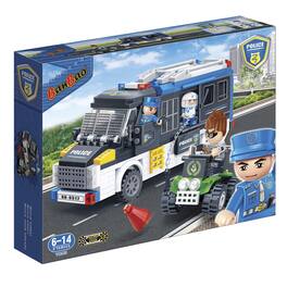 BanBao - Police Van Building Kit STEM Toy(325 pcs) Building Set for Kids