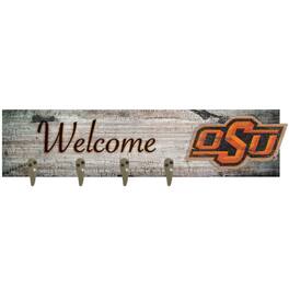 Fan Creations - Oklahoma State Cowboys 24" x 6" Mounted Coat Hanger - Multicolor