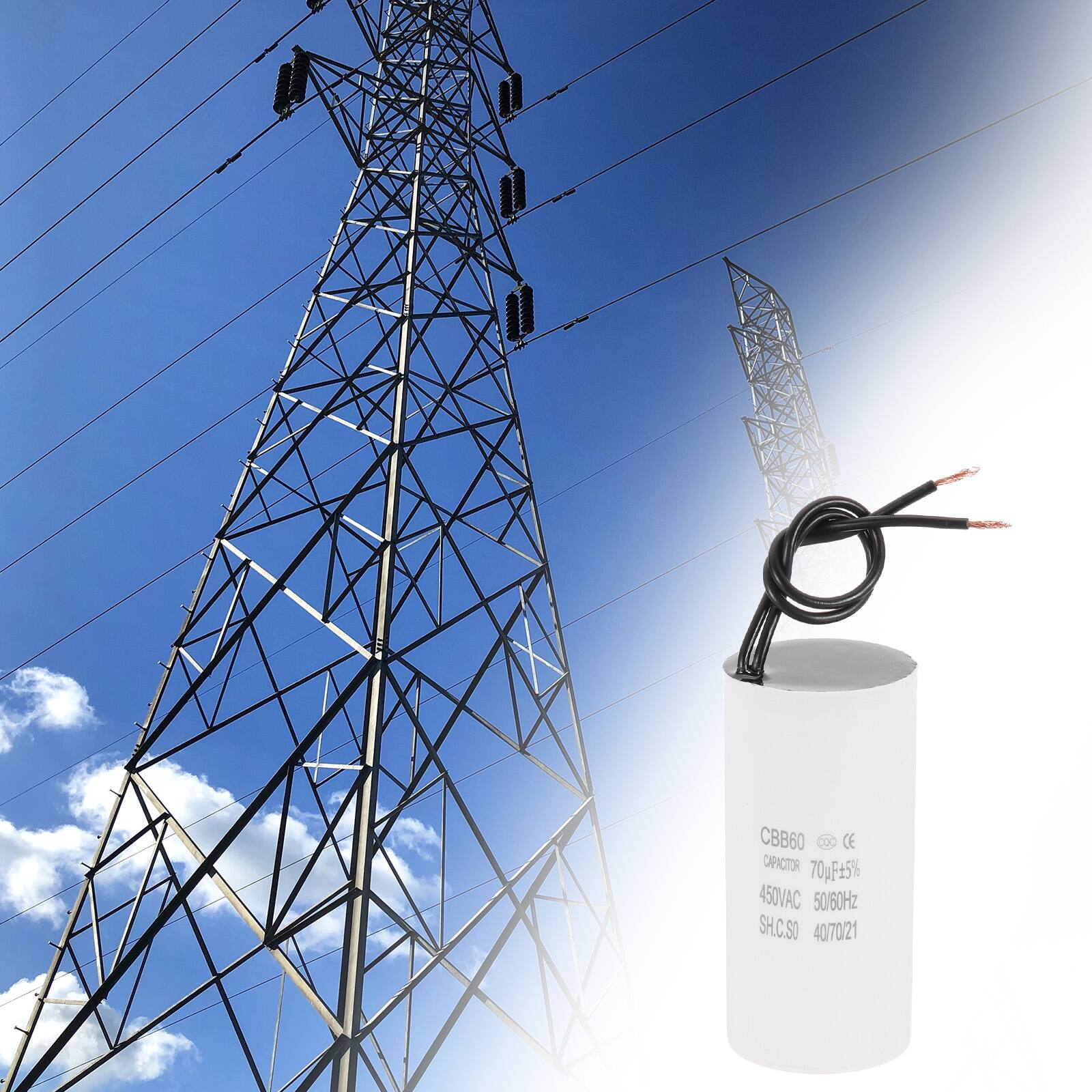 CBB60  
CE  
CAPACITOR  
70µF ±5%  
450VAC  
50/60Hz  
SH.C.SO  
40/70/21