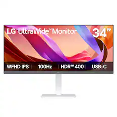 LG UltraWide™ Monitor
34"
WFHD IPS | 100Hz
HDR™ 400 | USB-C