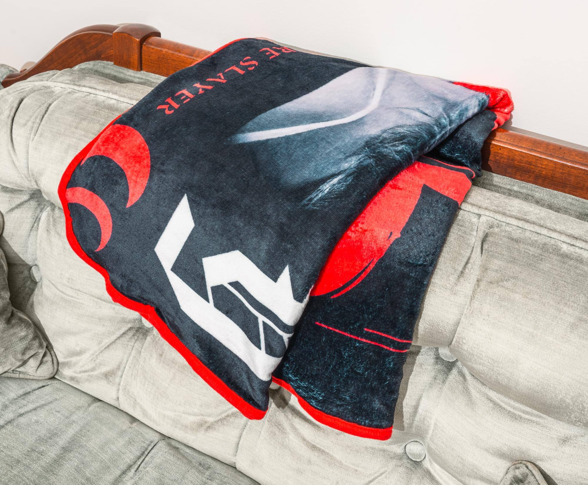 Alt View 5. Silver Buffalo - Buffy The Vampire Slayer Fleece Throw Blanket | 45 x 60 Inches - Black.