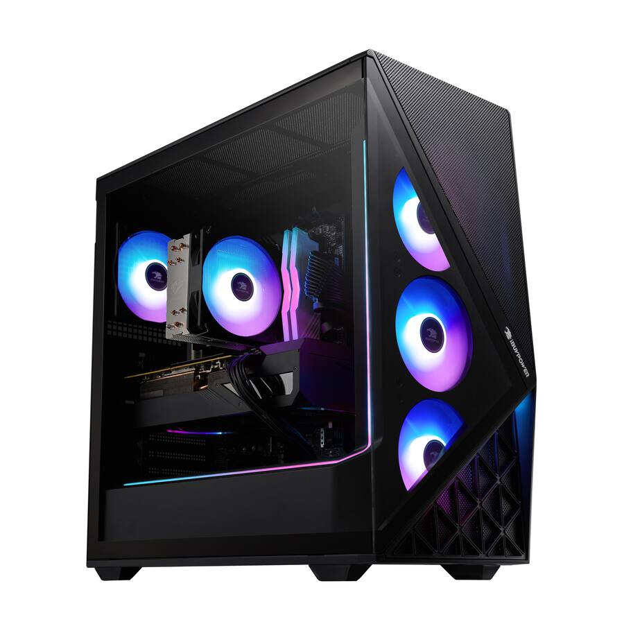 iBUYPOWER Slate Gaming Desktop PC Intel Core Ultra 7 265F