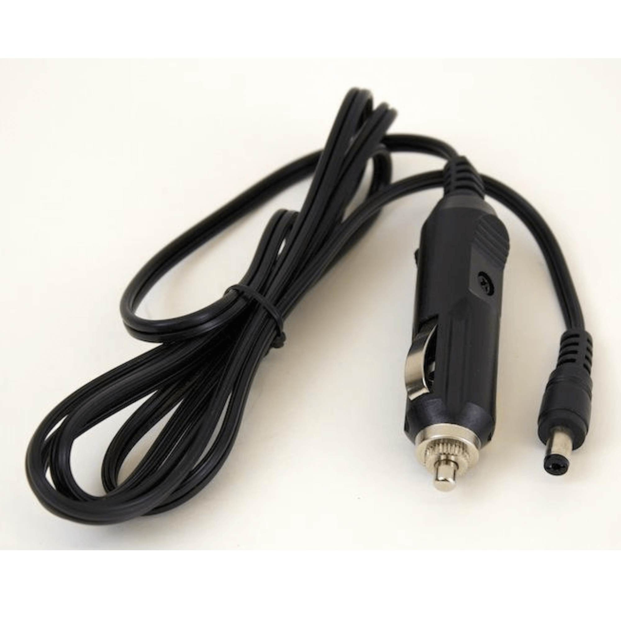 Naxa - 12 Volt DC Cord To Power TVs With A Cigarette Lighter Socket - Universal Connector - Black
