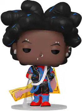 Funko - POP! Marvel: Spider-Man: Across the Spider-Verse S2 - Spider-Punk (UN) - Collectibles - Multicolor