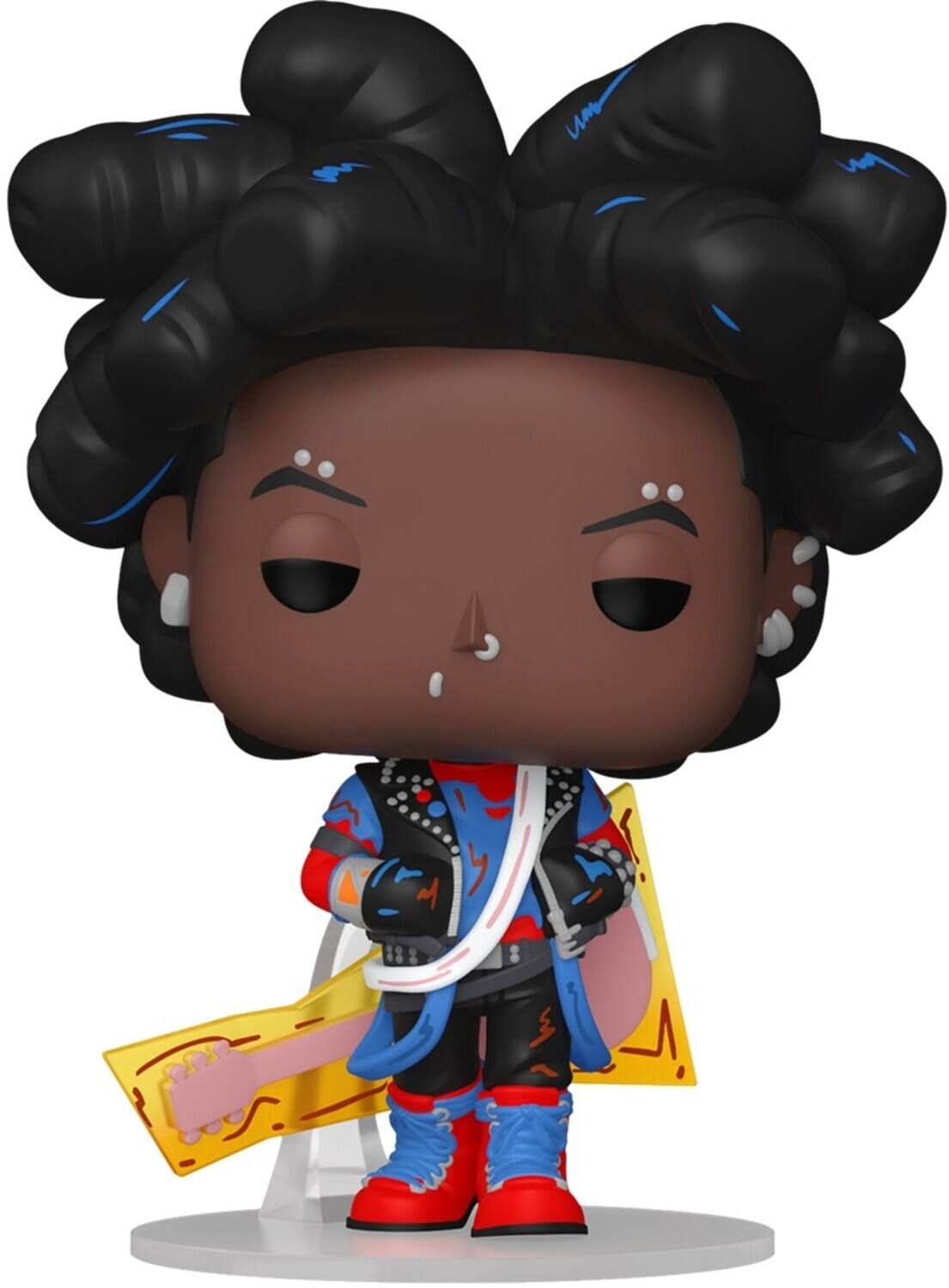 Funko - POP! Marvel: Spider-Man: Across the Spider-Verse S2 - Spider-Punk (UN) - Collectibles - Multicolor