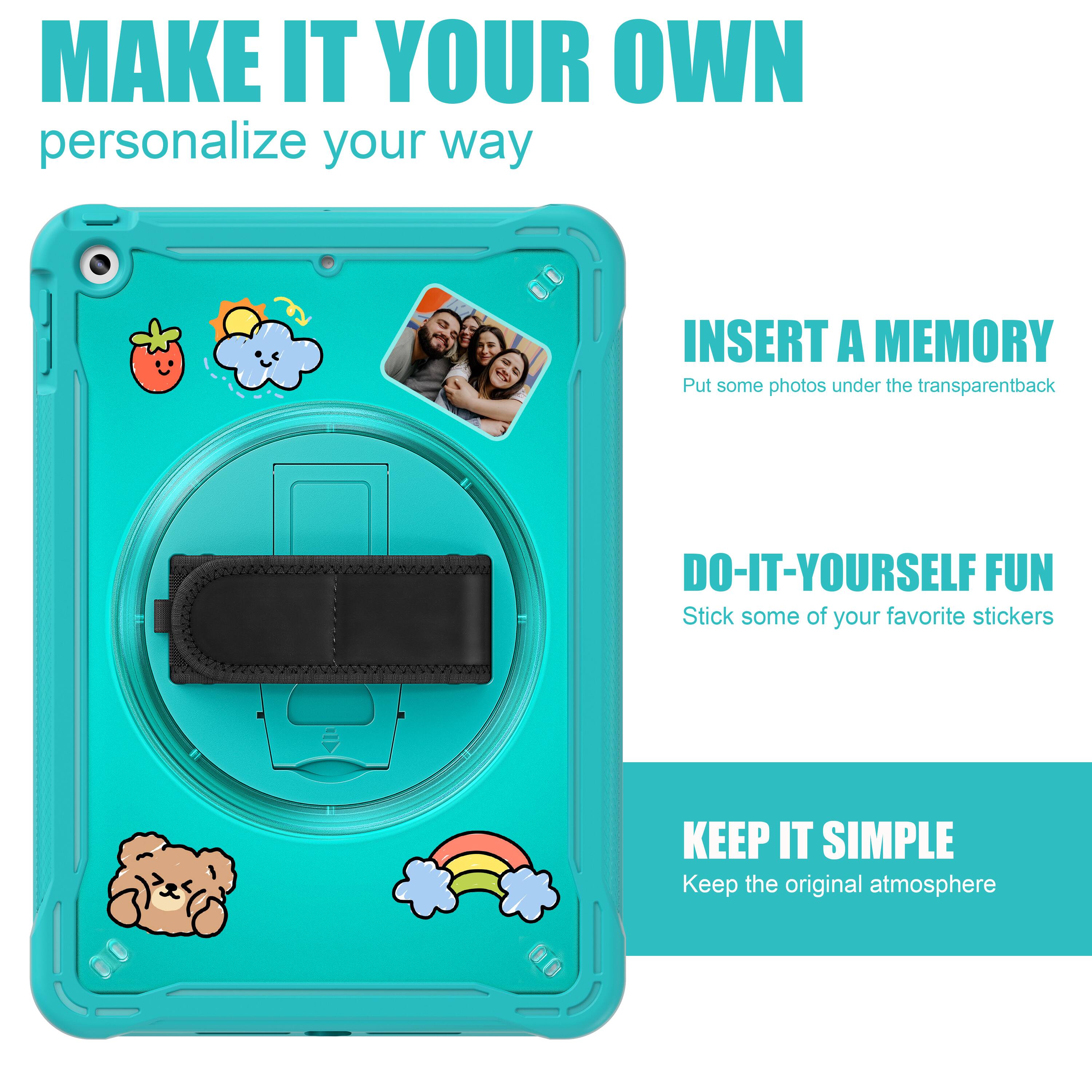 MAKE IT YOUR OWN  
personalize your way  

INSERT A MEMORY  
Put some photos under the transparent back  

DO-IT-YOURSELF FUN  
Stick some of your favorite stickers  

KEEP IT SIMPLE  
Keep the original atmosphere