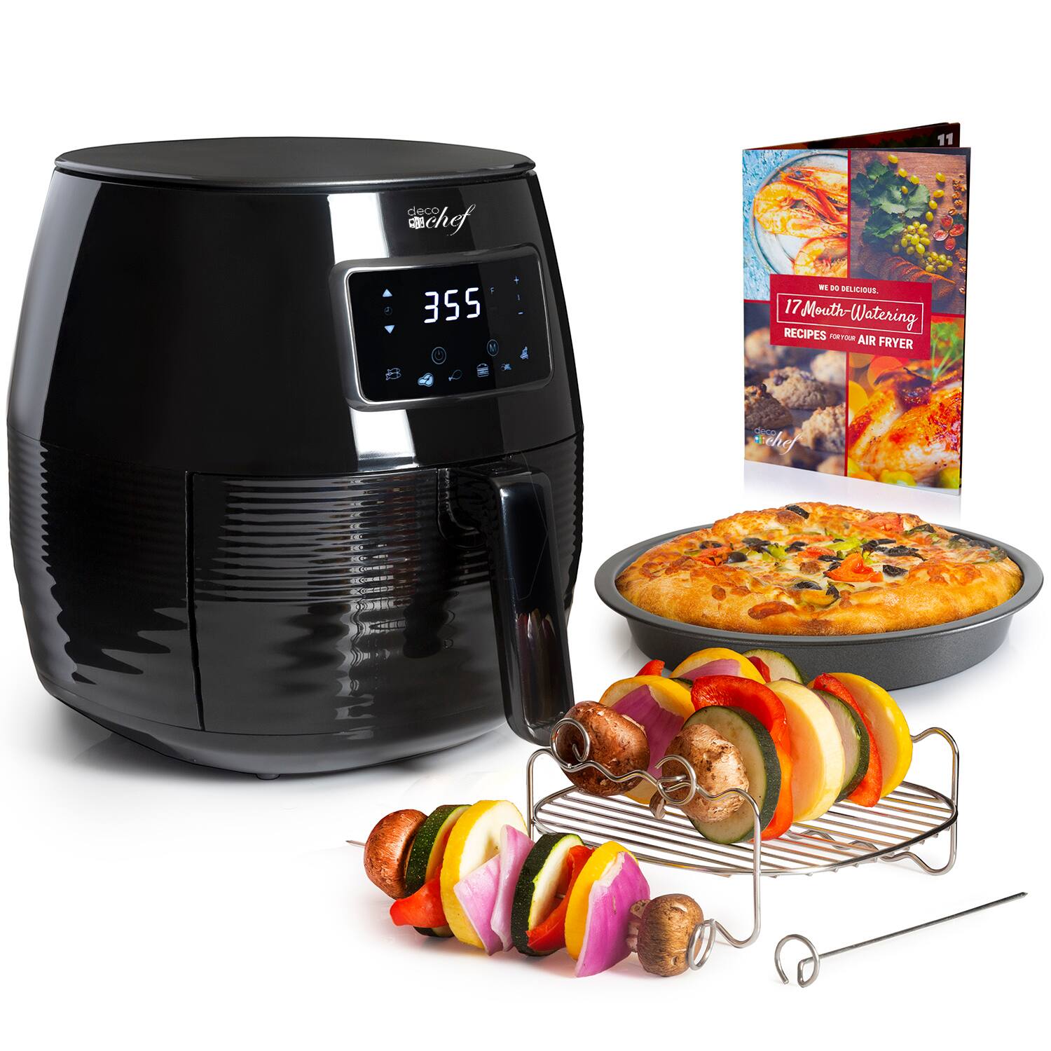 11 deco chef 355  
DELICIOUS 17 Mouth-Watering RECIPES FOR YOUR AIR FRYER