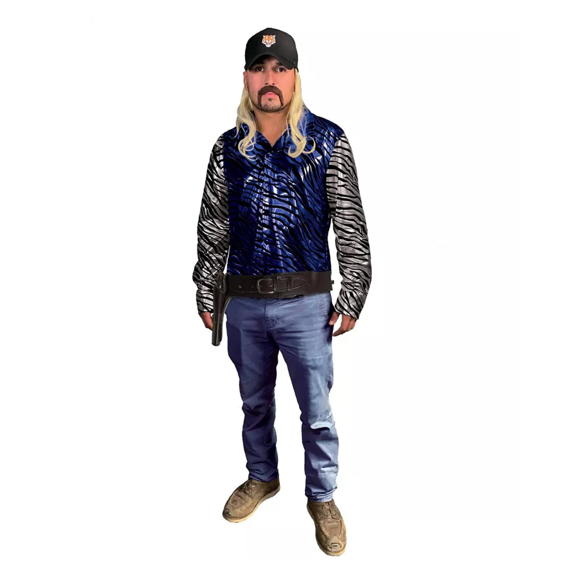 Seeing Red - King of Tigers Adult Costume | Shirt With Silver Sleeves | Large/X-Large - Blue price history on PriceWatchPro