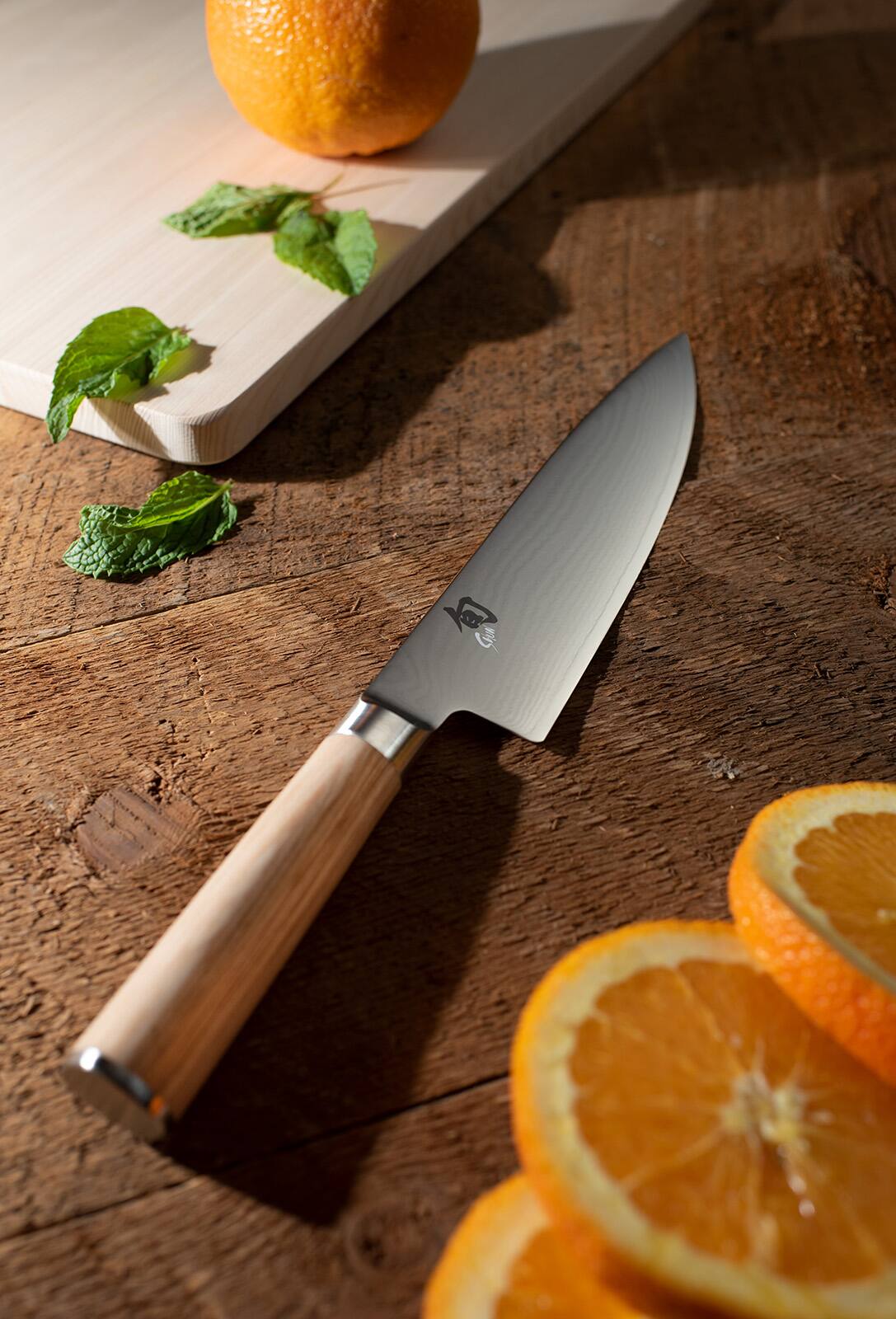 Alt View 2. Shun - Classic Blonde Chef's Knife, 8 Inch - Tan.