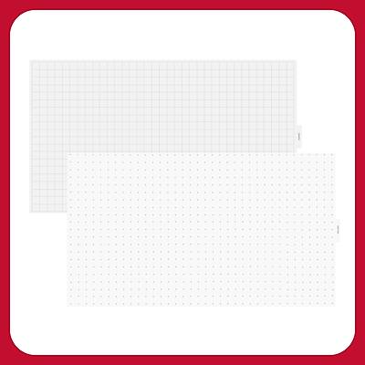 Alt View 8. TRU RED - TRU RED™ Templated Magnetic Glass Dry-Erase Whiteboard, 3' x 2' (TR62139).
