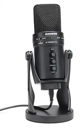 SAMSON FIG - OMNI MONO 47 3 I CARDIOID G TRACK PRO MUTE MIC INSTRUMENT VOLUME ON