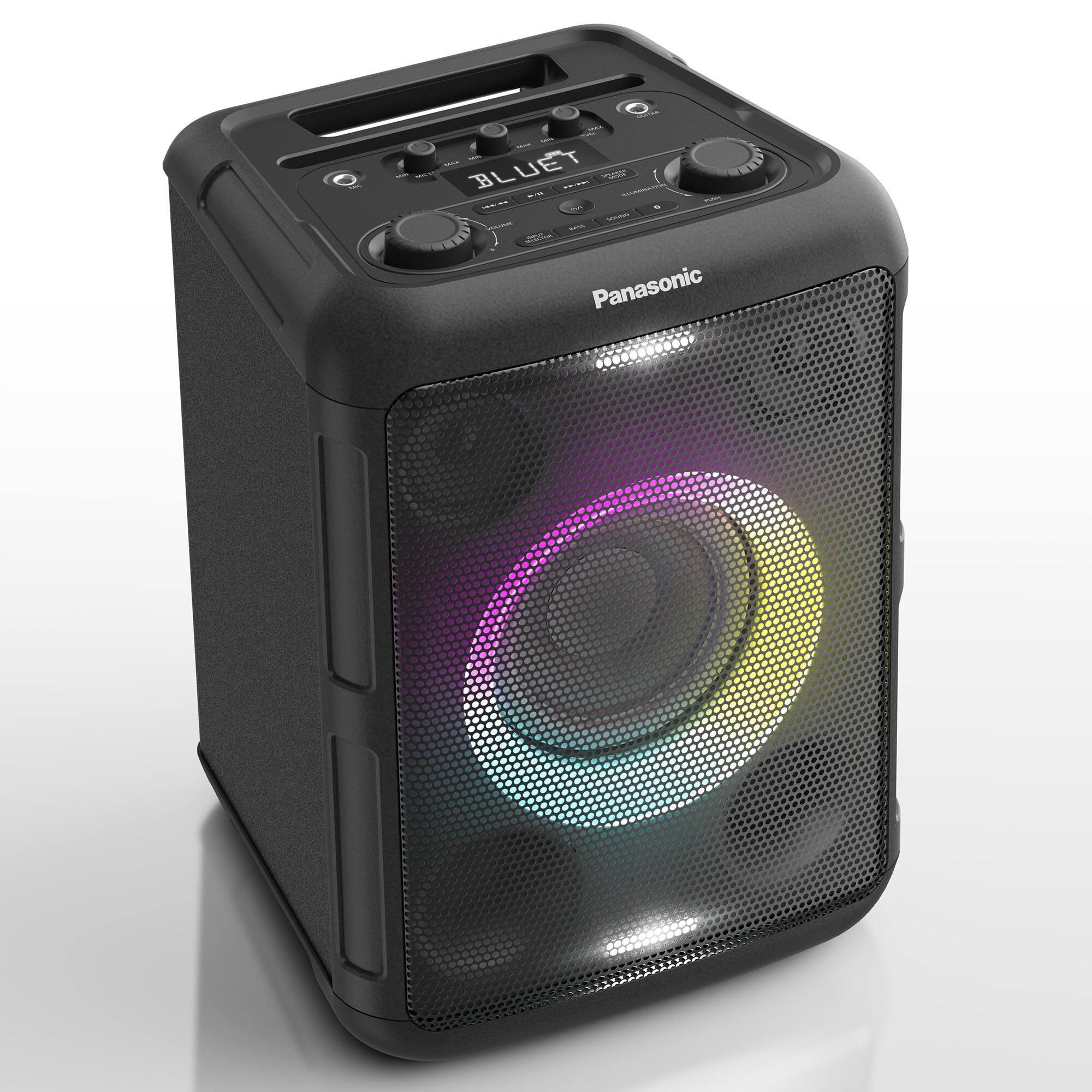 The text on the image reads "BLUET BL O Panasonic."