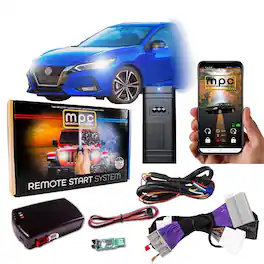 MPC - Remote Start Kit For Nissan Sentra 2020-2024 | Phone App Control | Plug and Play - Black