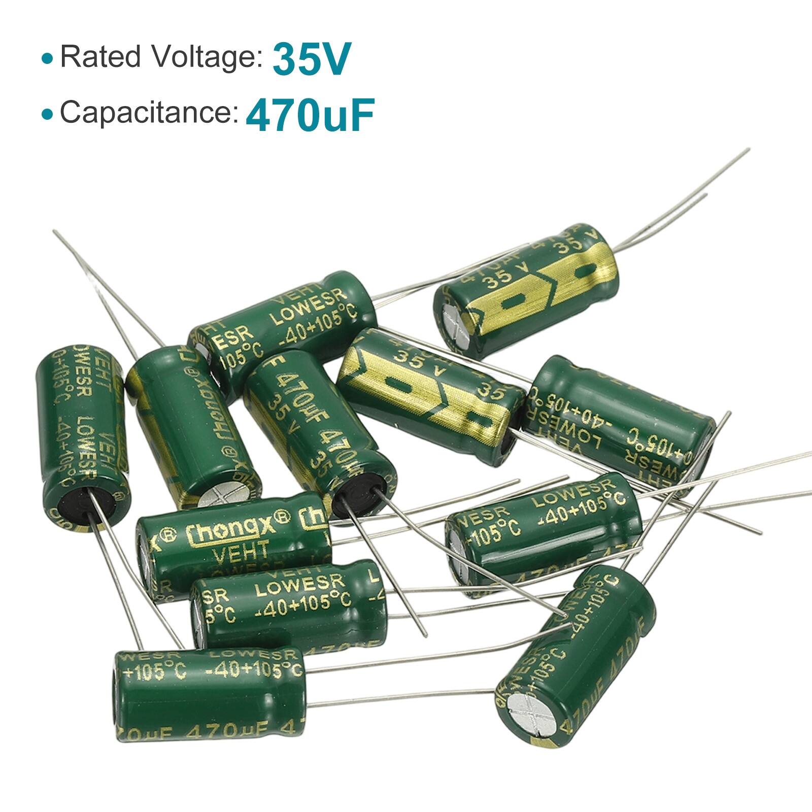 Rated Voltage: 35V  
Capacitance: 470uF  

LOWESR  
-40+105C  
105C  
F 35  
0+105C  

OWESR  
VEHT  
470HF  
S V 35  

honax  
35  
LOWESR  
AFLL  
A0  

VEHT  
35  
WESR  
04105C  
CHT  

din  
Chongx  
th  
VESR  
-40+105C  
B  

-105C  
VEHT  
L  
C  
R  
SR  
LOWESR  
Y  
5C  
-40+105C  
-40+105  
yeSM  
+105C  
-40+105C  
LOWESR  
I  
+105C  
A7DIE  
QuE  
470uF  
4  
7QUE