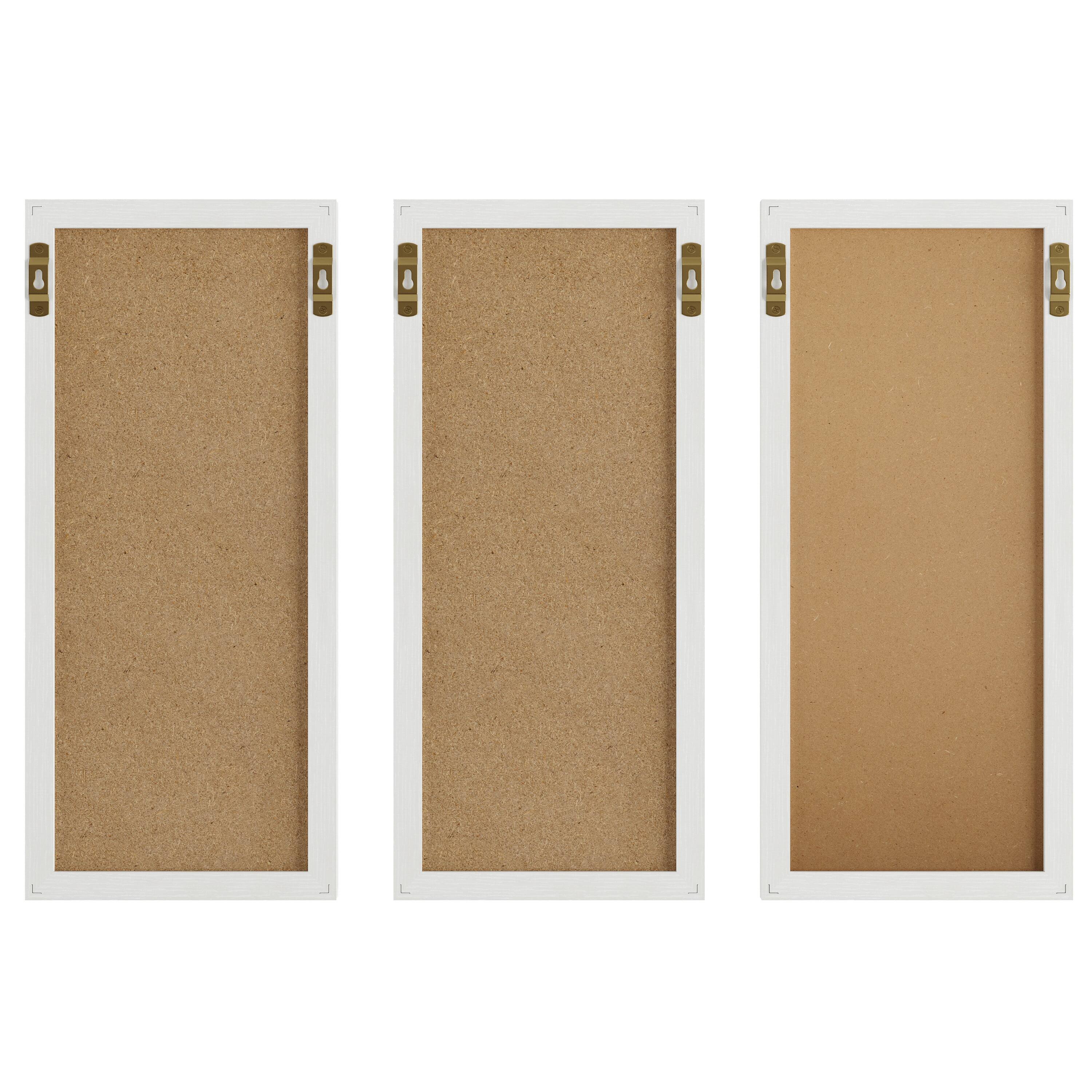 Alt View 18. Martha Stewart - Everette Cork/Chalk/Letter Board Set with Accessorie - White Woodgrain.