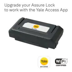 Upgrade your Assure Lock to work with the Yale Access App
Yale access
Wi-Fi CERTIFIED