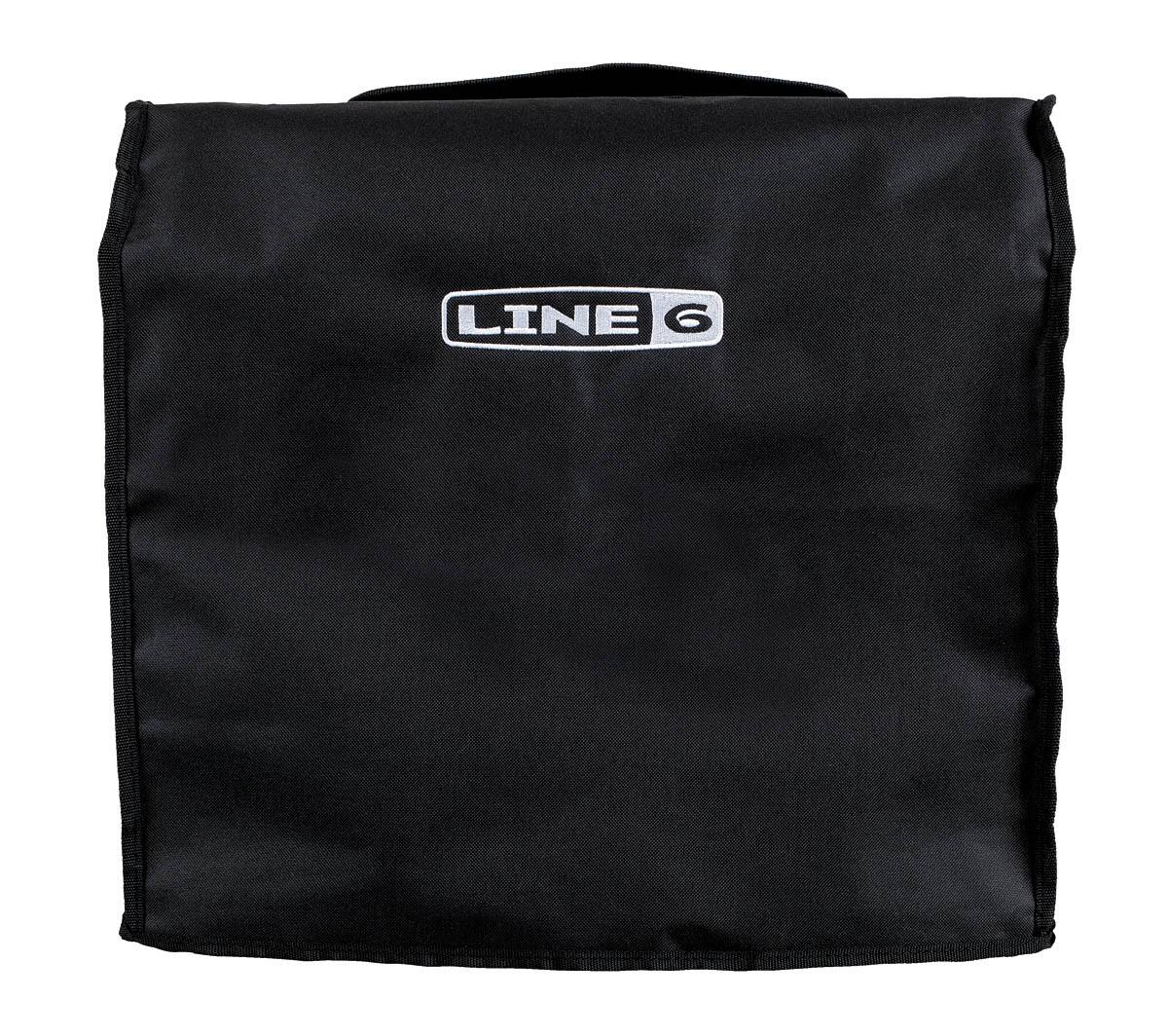 Front. Line 6 - Spider V 60 Amp Cover, Travel Case with Accessories Pocket - Black.