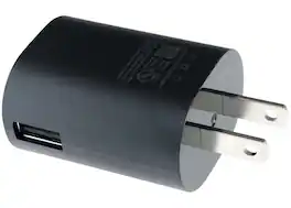 USB Type A / USB-A Nokia Wall Power Charging Adapter (100-240v) (OEM) - Black - Black