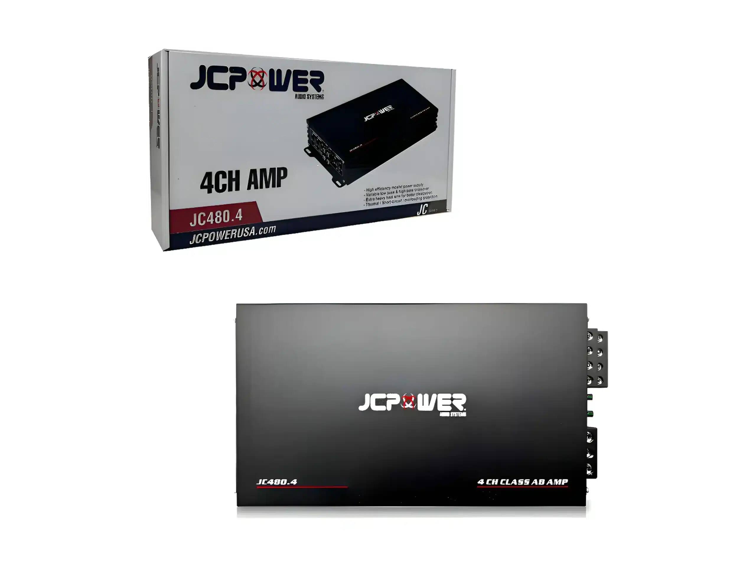 JCPower 4CH AMP JC480.4  
JCPowerUSA.com  

JCPower 4CH CLASS AB AMP