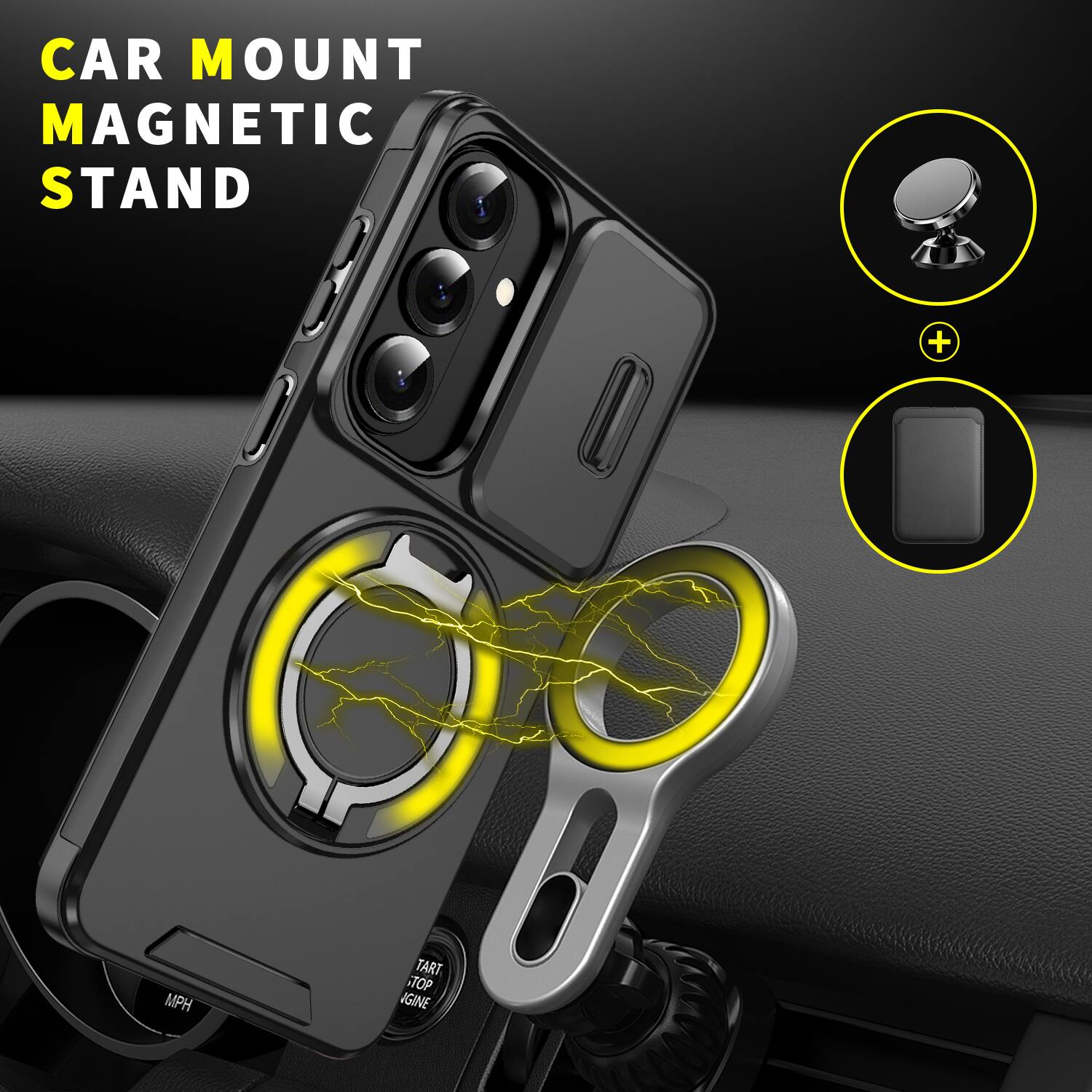 CAR MOUNT MAGNETIC STAND

MPH

START STOP ENGINE