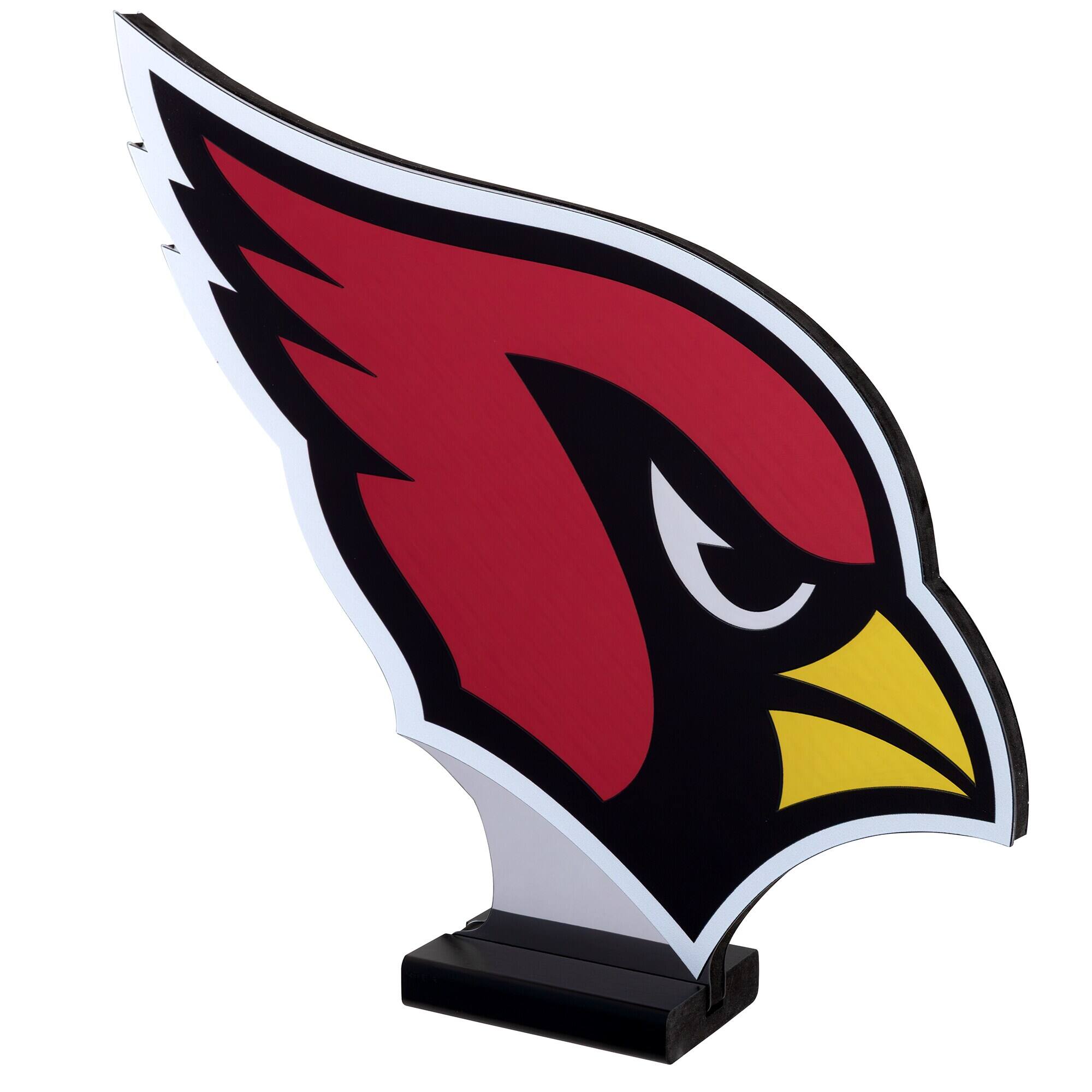 Alt View 1. Sporticulture - Arizona Cardinals LED Infinity Logo Light - Red.