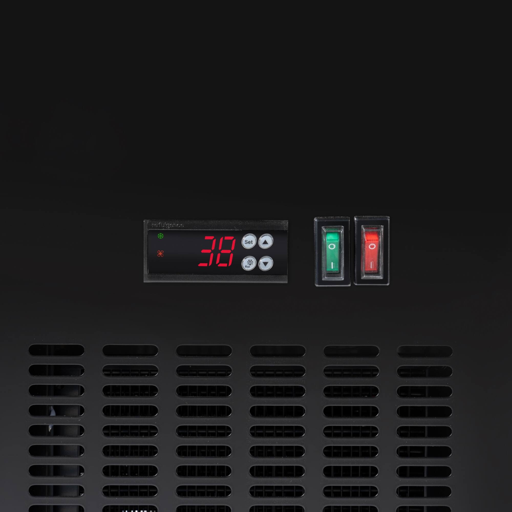 The text on the image reads "38°F" and "38°C".