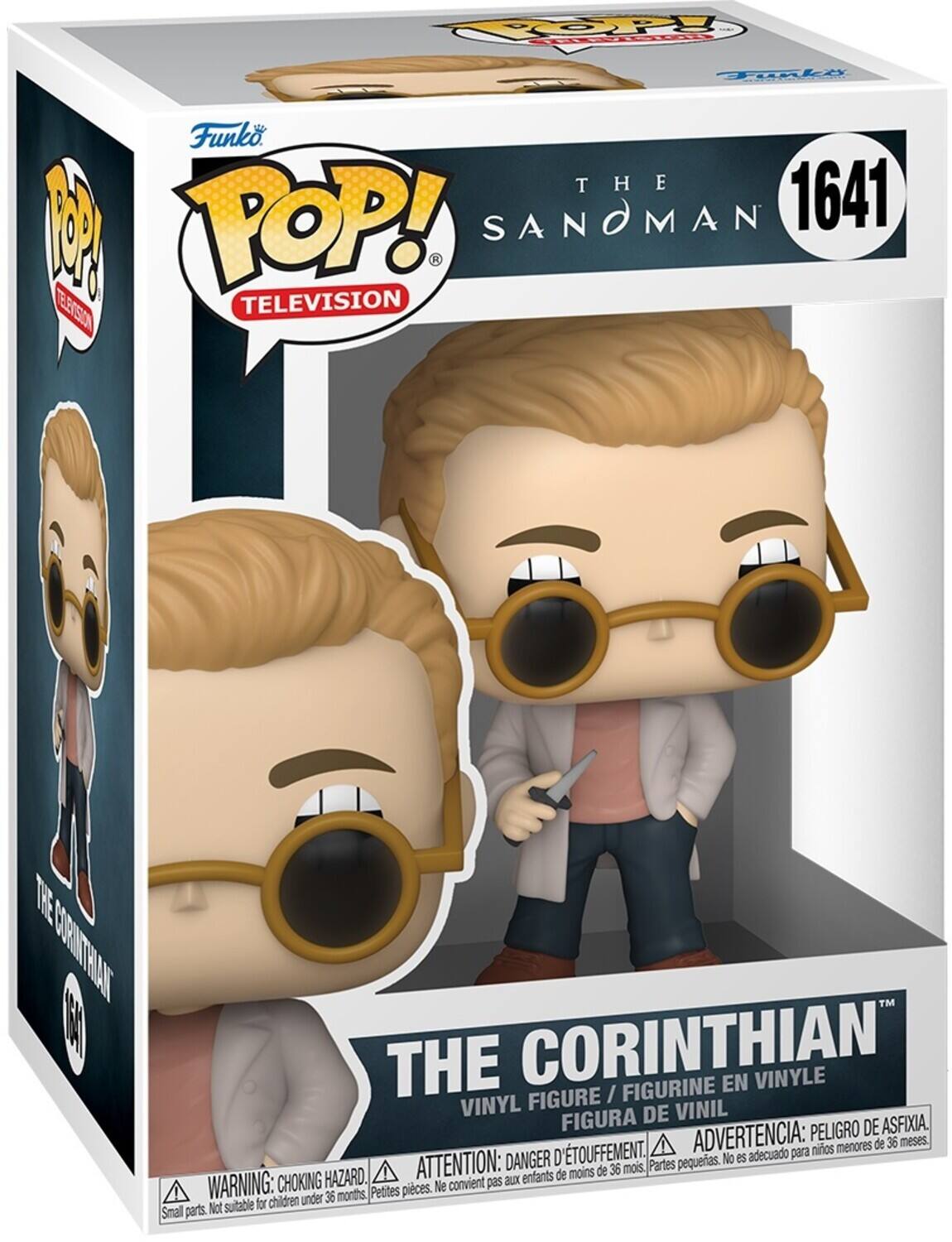 HOOP  Tlhy NS Funko THE 1 POP! SANOMAN 1641 R TEEVSION TELEVISION THE CORINITINA THE CORINTHIAN FIGURINE EN VINYLE FIGURE / VINYL DE VINIL FIGURA PELIGRO DE ASFIXIA, D'TOUFFEMENT. ADVERTENCIA: para ninos menores de 36 meses. DANGER pequeas. No es adecuado HAZARD. ATTENTION: aux enfants de moins de 36 mois Partes WARNING: CHOKING Petites pices. Ne convient pas for children under 36 months Small parts. Not suitable