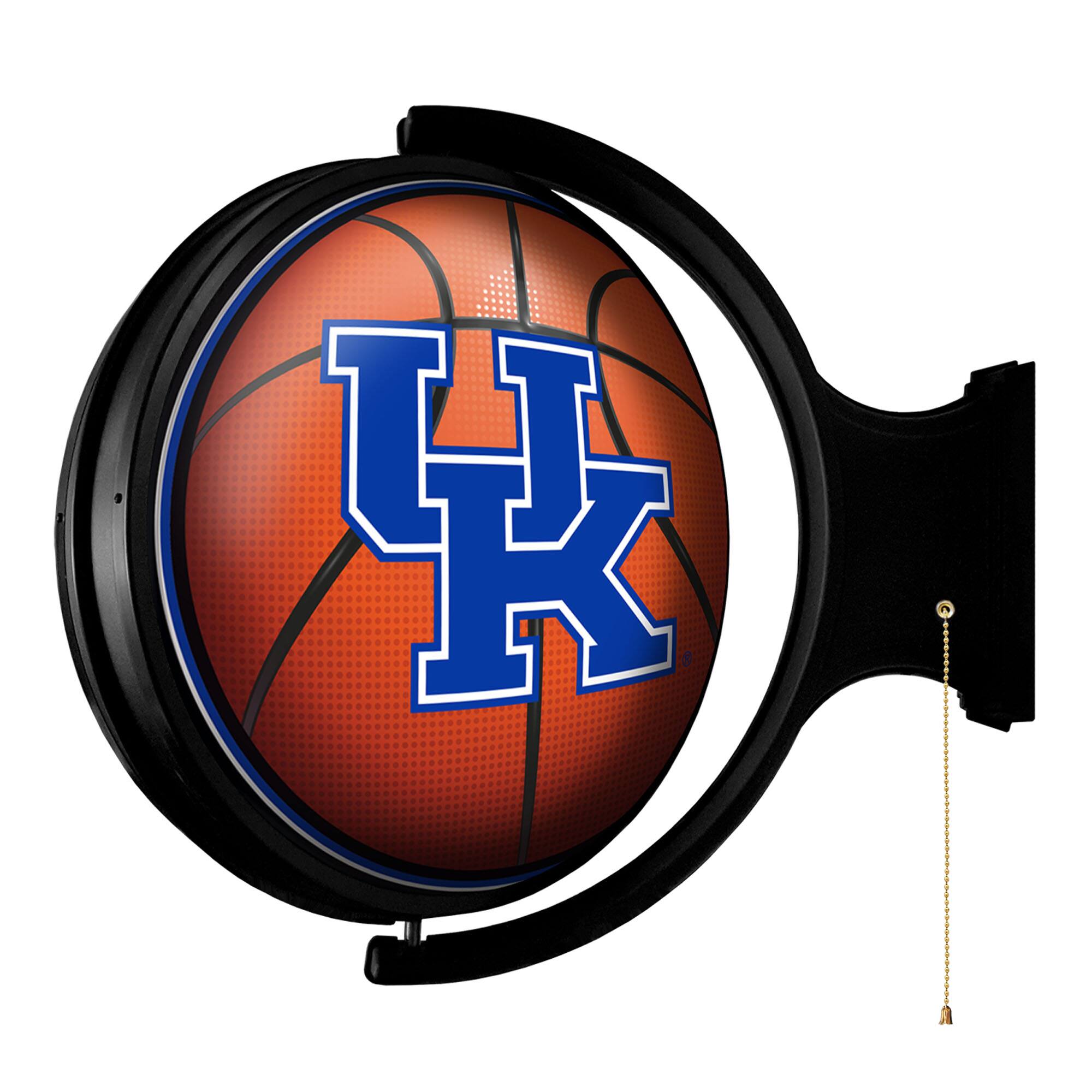 Alt View 1. The Fan-Brand - Kentucky Wildcats Basketball 21'' x 23'' Rotating Lighted Wall Sign - Multicolor.