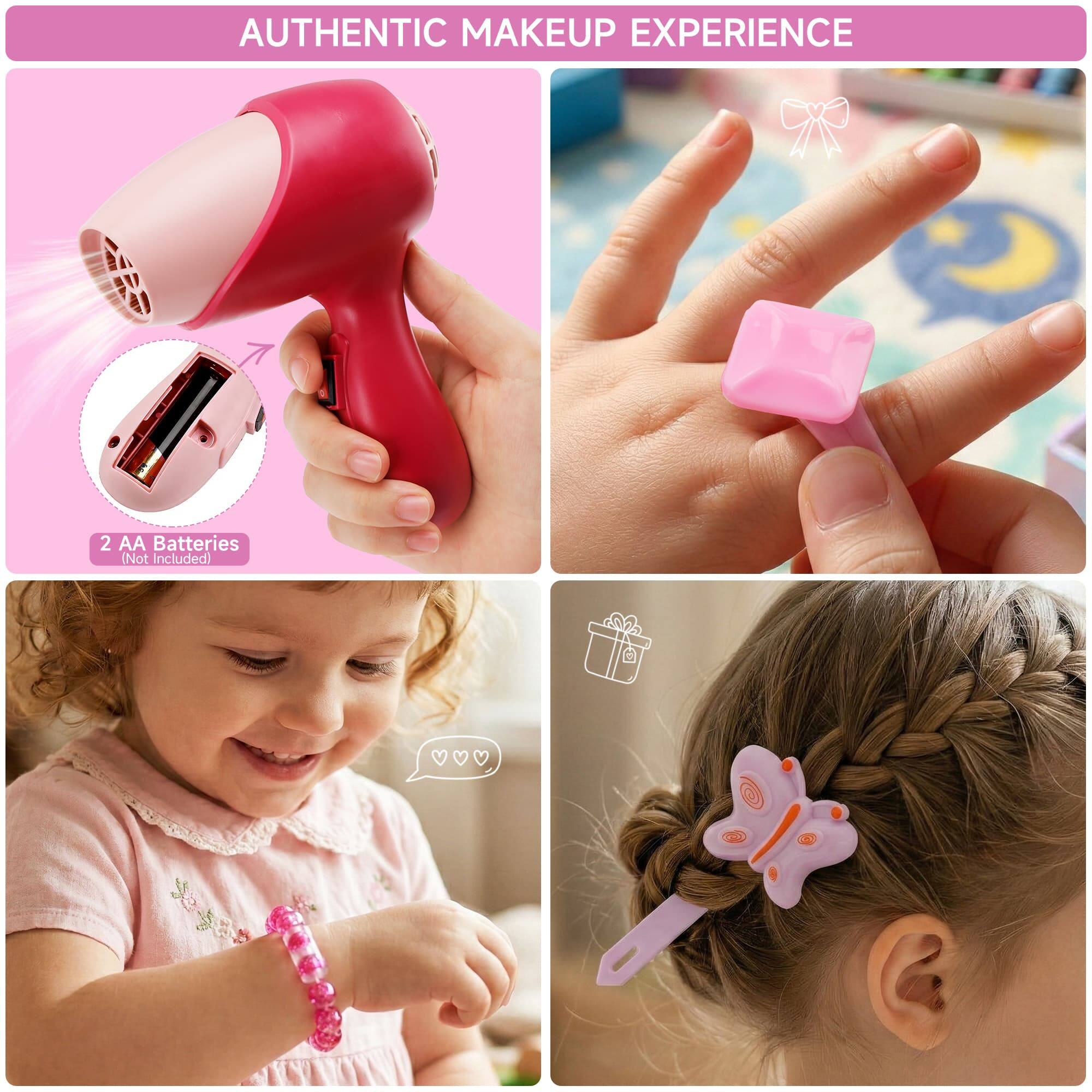 AUTHENTIC MAKEUP EXPERIENCE

2 AA Batteries Not Included