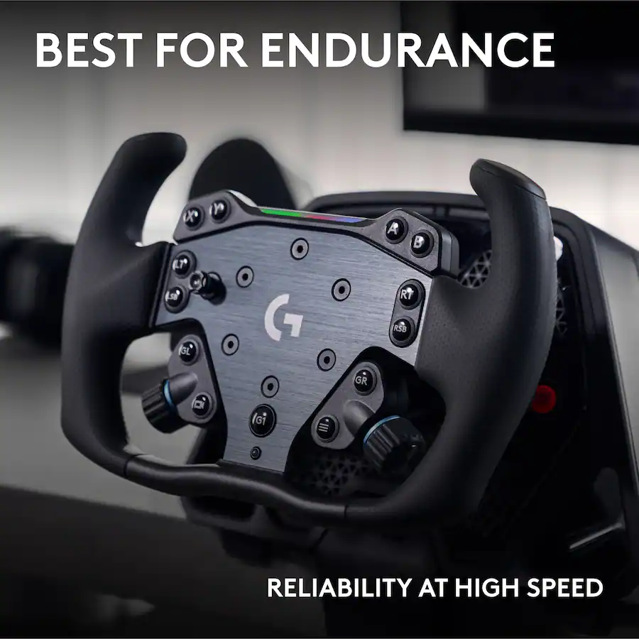 RS Track Wheel Universal Sim Racing Steering Wheel Compatible with ...