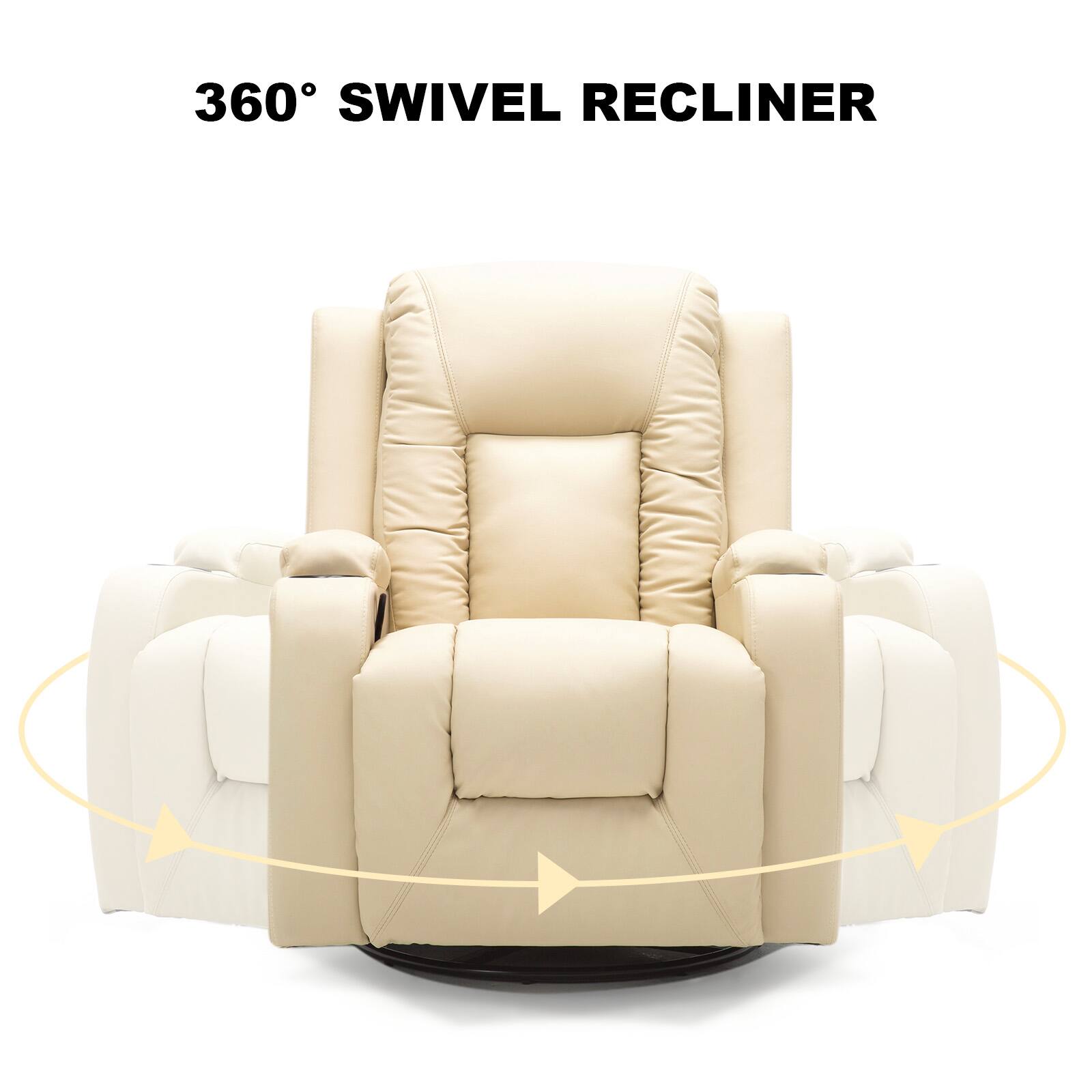 360° SWIVEL RECLINER