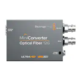 Blackmagic Design - Mini Converter Optical Fiber 12G With Universal Power Supply