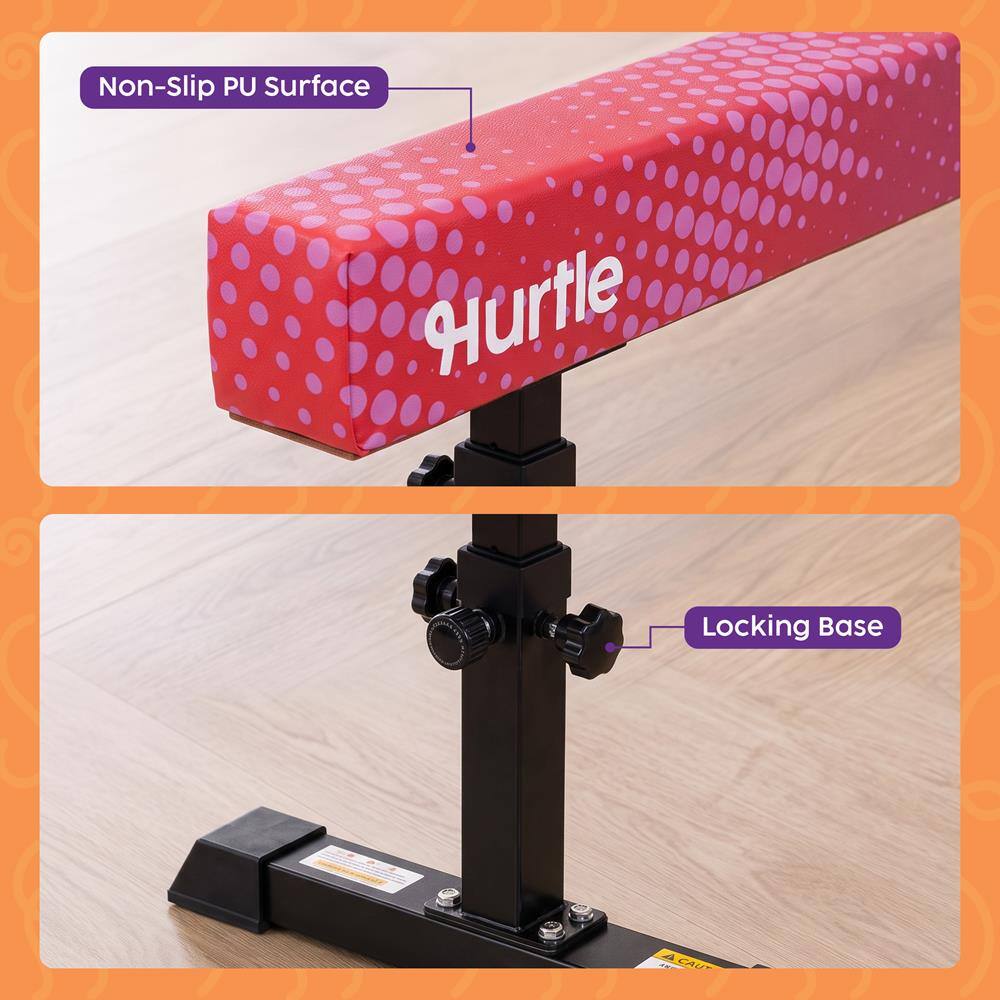 Non-Slip PU Surface  
Hurtle  
Locking Base