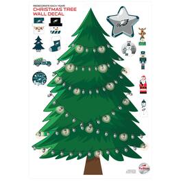 Fan Creations - Philadelphia Eagles Holiday Wall Decal - Multicolor