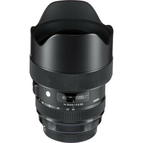 Sigma - 14-24mm f/2.8 DG HSM Art Lens for Canon EF (International Model) - Black