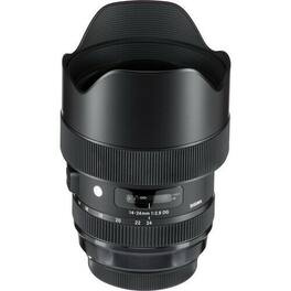 Sigma - 14-24mm f/2.8 DG HSM Art Lens for Canon EF (International Model) - Black