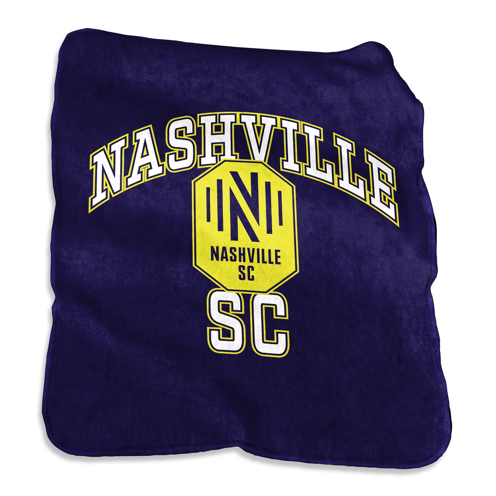 Logo Brands - Nashville SC 50" x 60" Silk Touch Throw Blanket - Navy