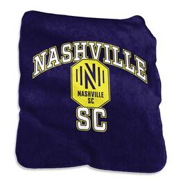 Logo Brands - Nashville SC 50" x 60" Silk Touch Throw Blanket - Navy