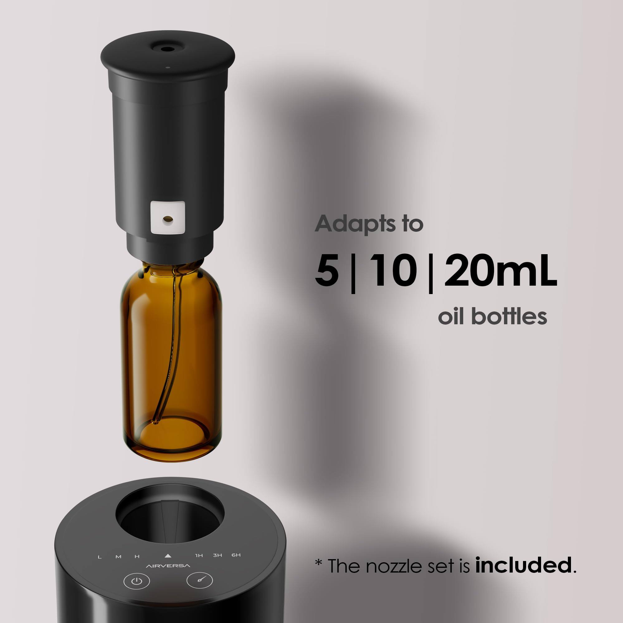 Adapts to 5 | 10 | 20mL oil bottles

* The nozzle set is included.
