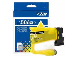 Brother - LC506XLY High Yield Yellow Ink Cartridge for 4355, 4555, 4557 Printers