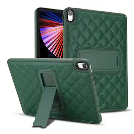 Dteck - Case for iPad (A16) 11th Generation 11-inch 2025/ iPad 10th Gen,Slim Elegant PU Leather Protective Cover with Kickstand - Green