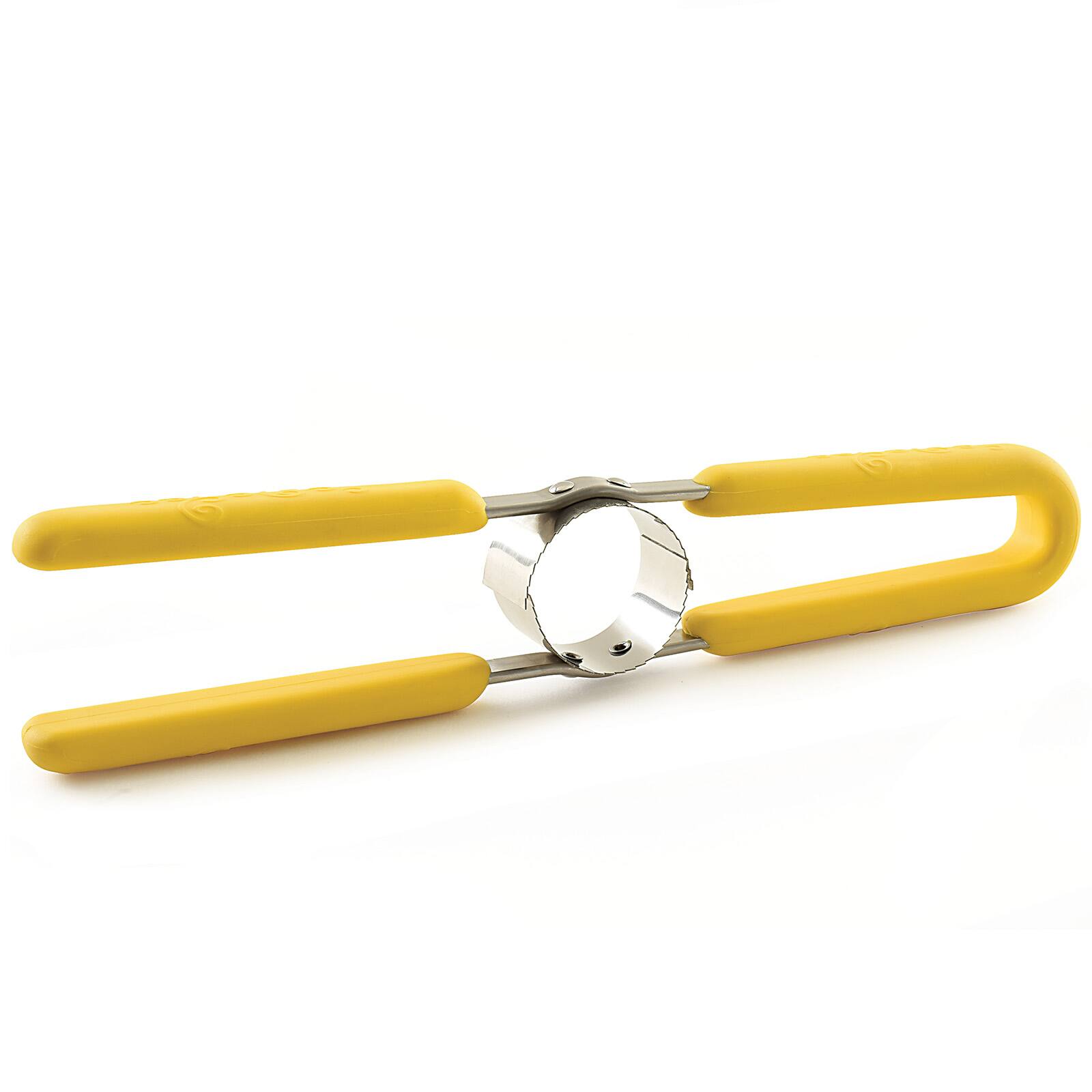 Norpro Heavy Duty Grip EZ Corn Cutter with Stainless Steel Teeth Yellow ...