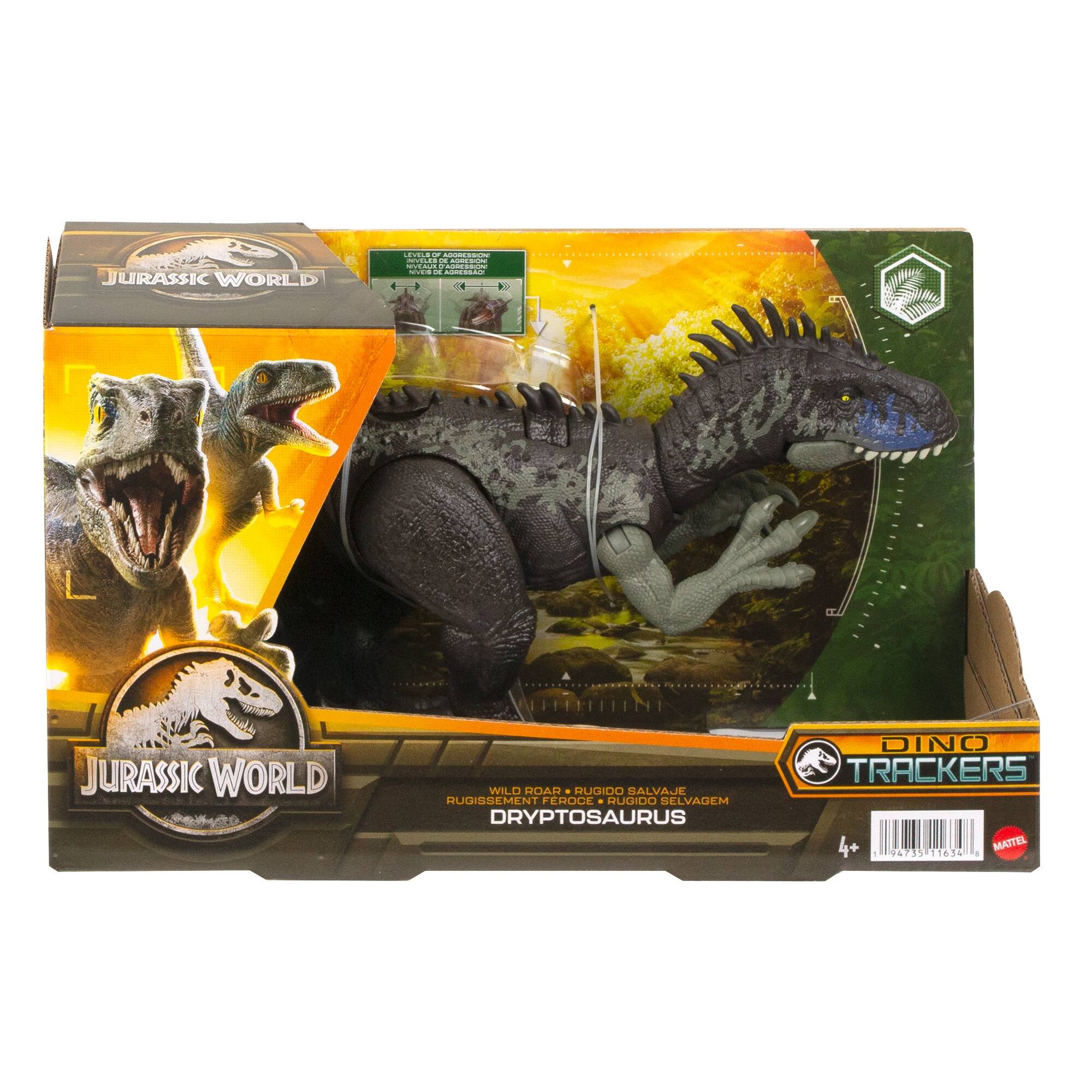 Angle. Jurassic World - Wild Roar Dinosaur Sound and Attack Action Figure - Styles May Vary.