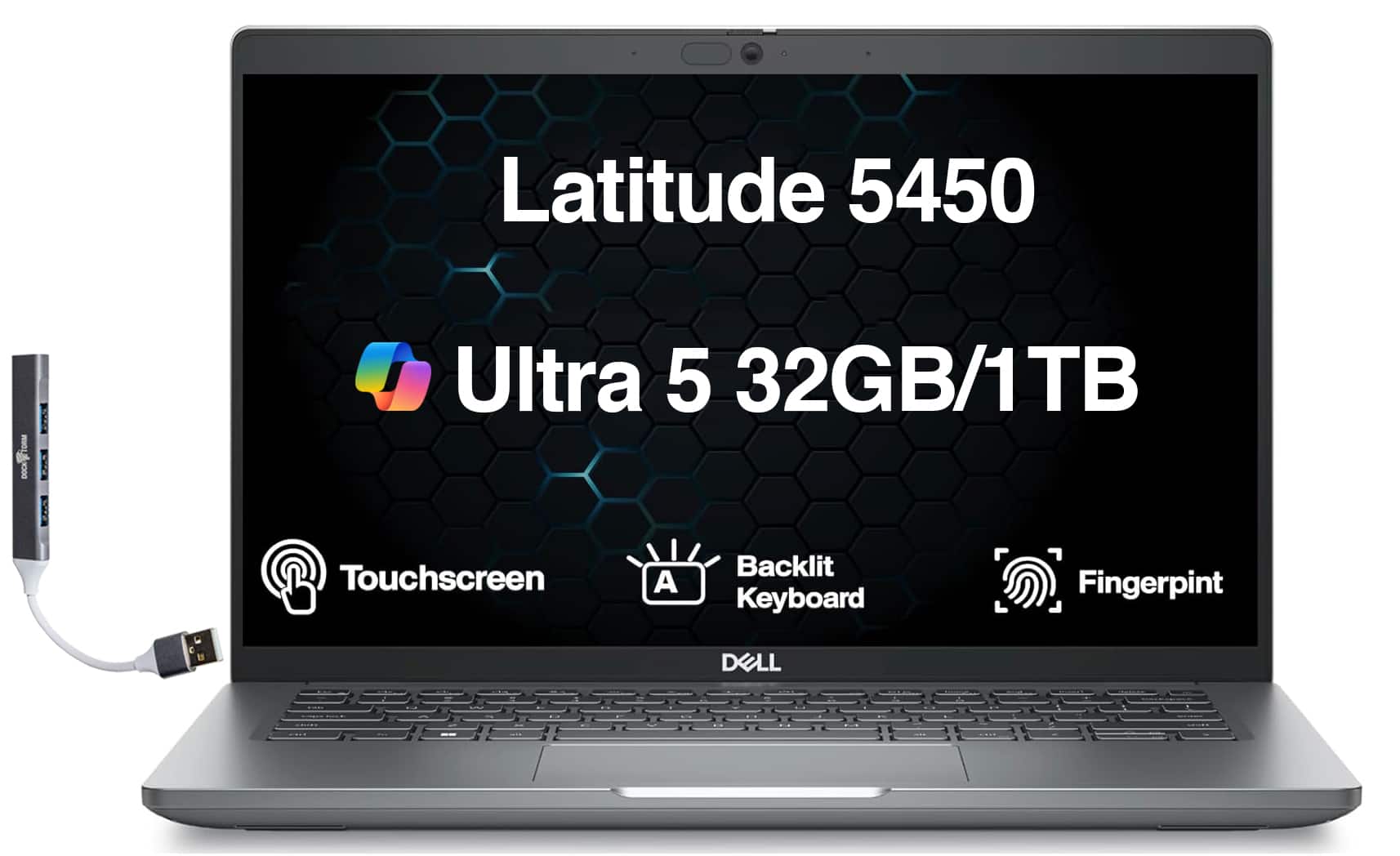 Dell Upgraded Latitude 5450 Laptop 14.0 FHD (Intel Ultra 5 135U