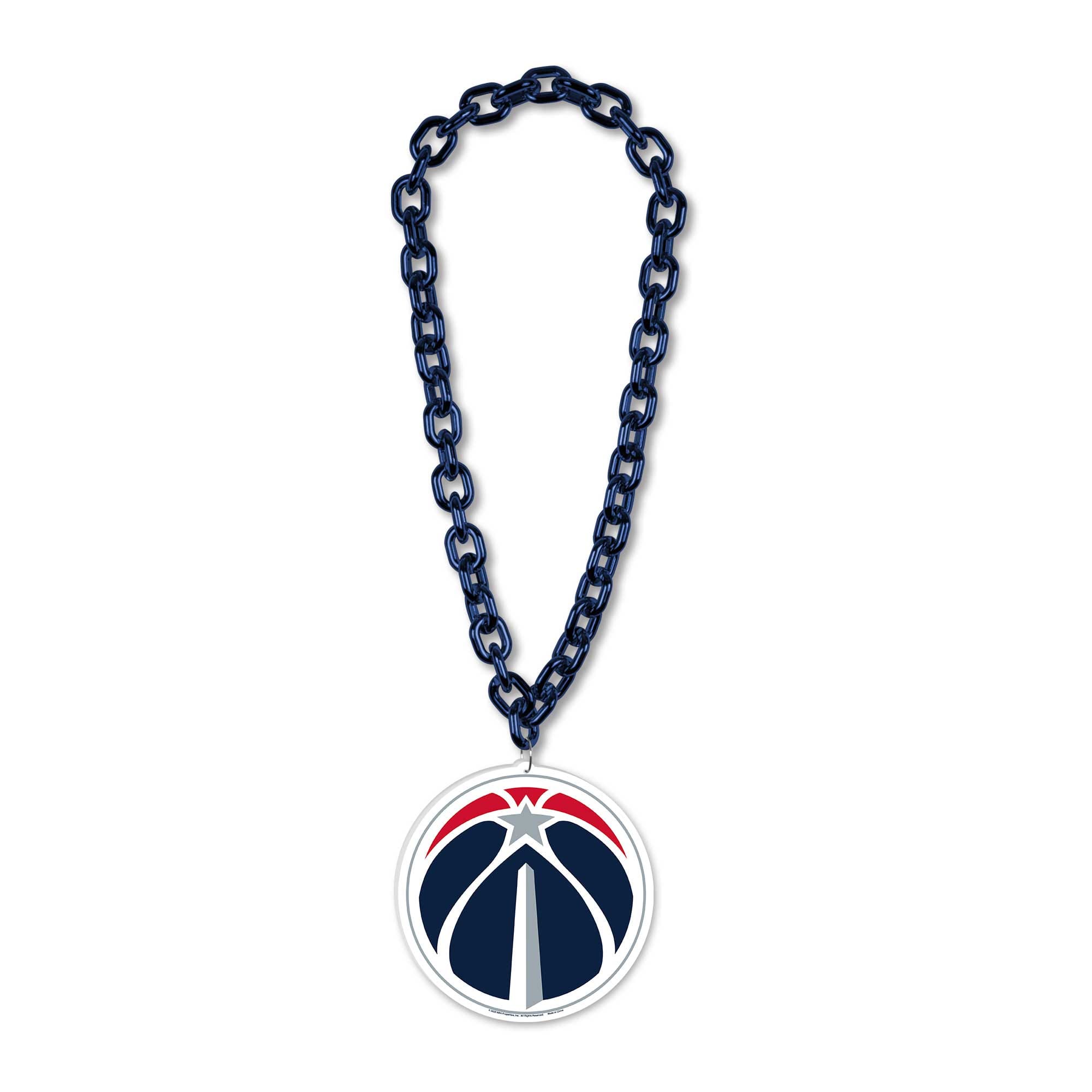 WinCraft - Washington Wizards Big Chain Logo Necklace - Multicolor