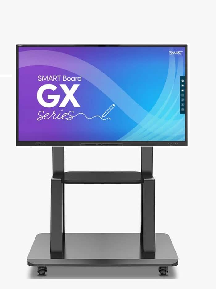 Smart Tech - Mobile Floor Stand for Smart Board GX165 - Black