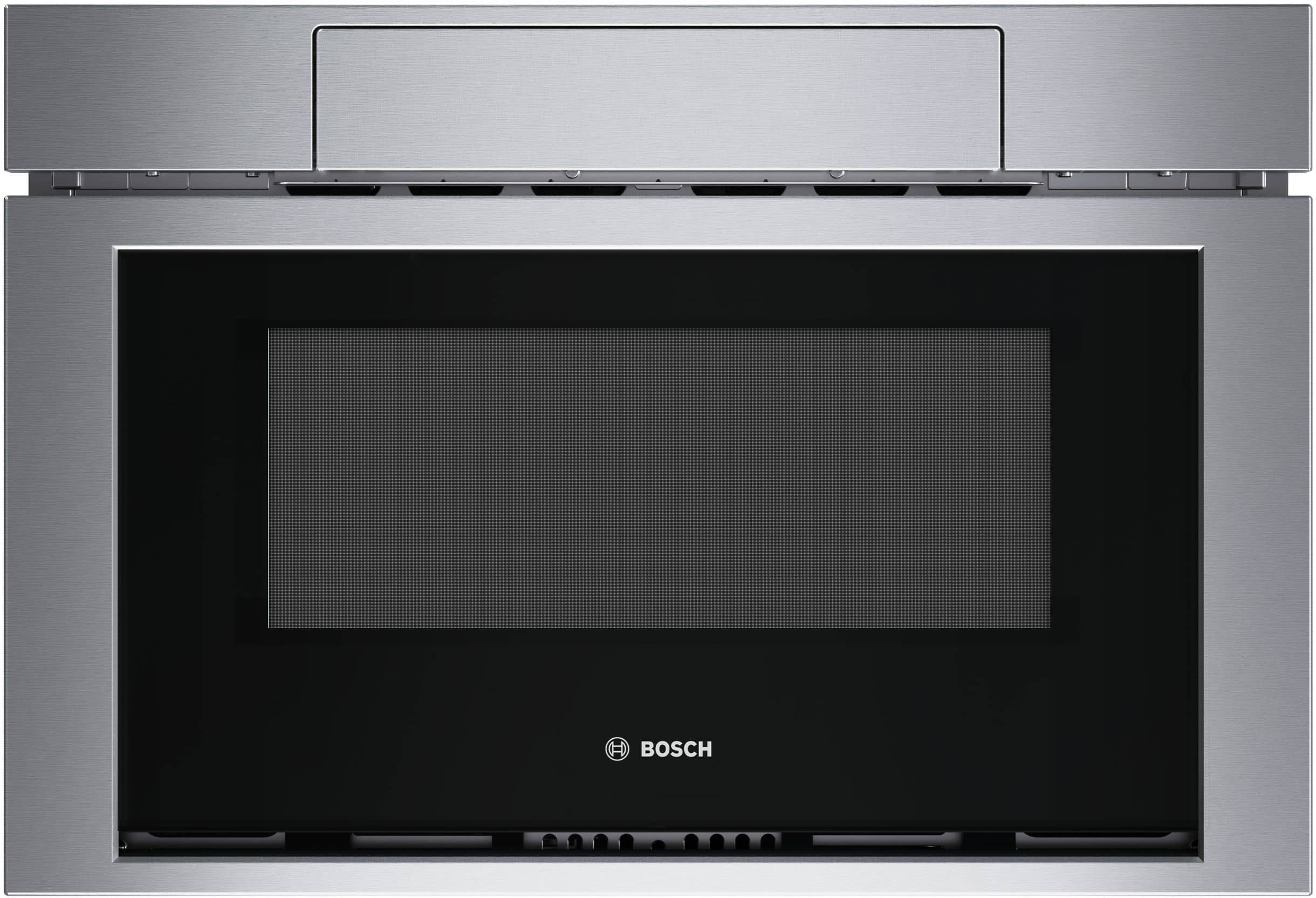 Alt View 1. Bosch - 800 Series 1.2 Cu. Ft. Built-In Drawer Smart Microwave with Sensor Cooking - Stainless Steel.