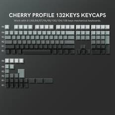 CHERRY PROFILE 132KEYS KEYCAPS
Work with 61/68/84/87/96/98/100/104/108 keys mechanical keyboards.
R4
R4
R3
R2
R1
R1
R4
R4
R3
R2
R1
R1 All
R4 de
R4 Eu
R3 K0E
R2
R1 1
R1 o
R1 s
R1 s
R1 n
R1 cu