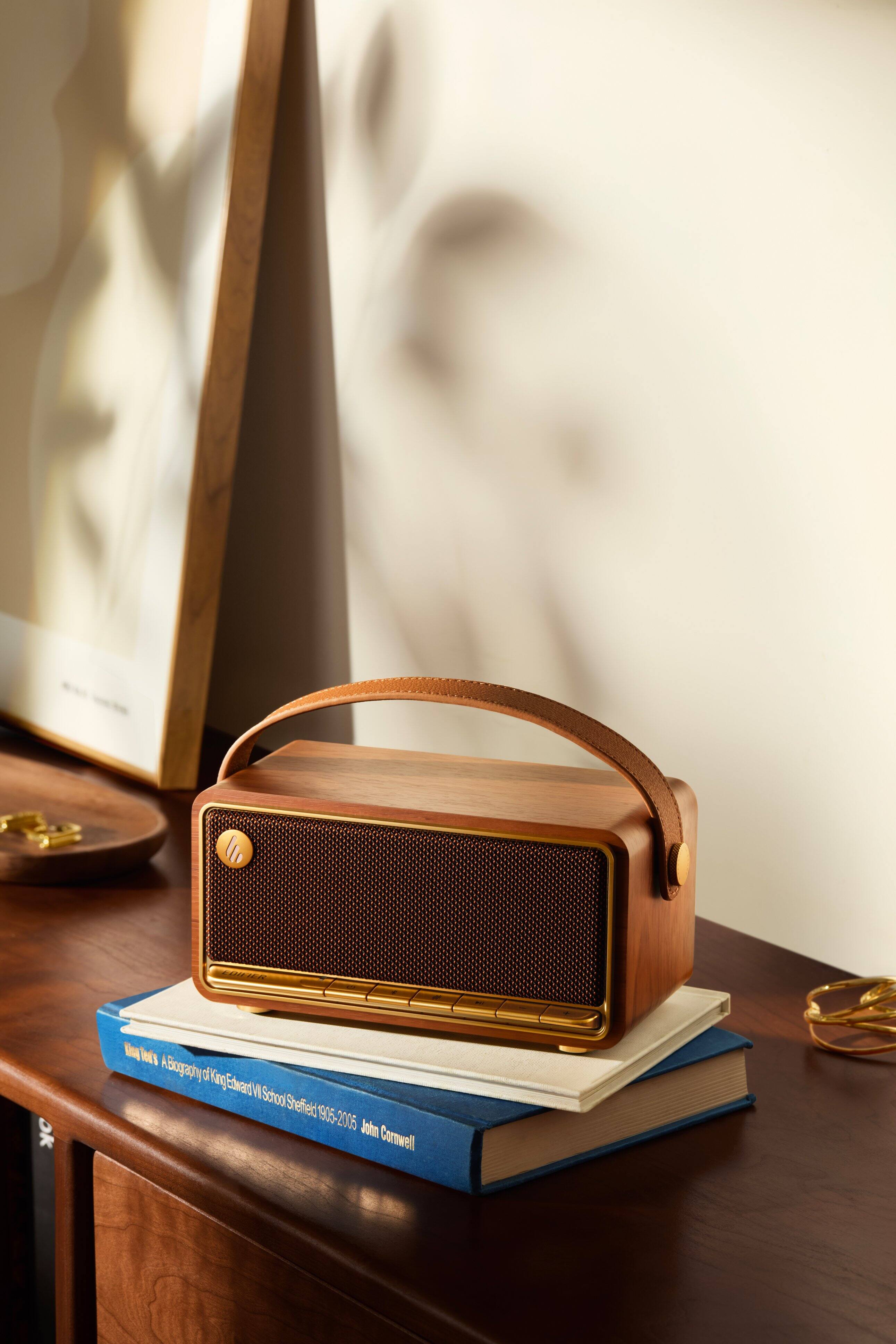 Edifier MP330 Portable Bluetooth Speaker Brown - Best Buy