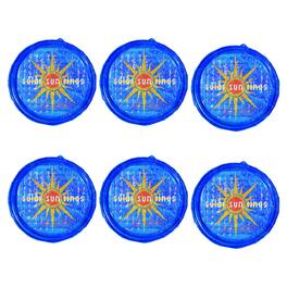 Solar Sun Rings - UV Resistant Pool & Spa Heater Circular Solar Cover (6 Pack)
